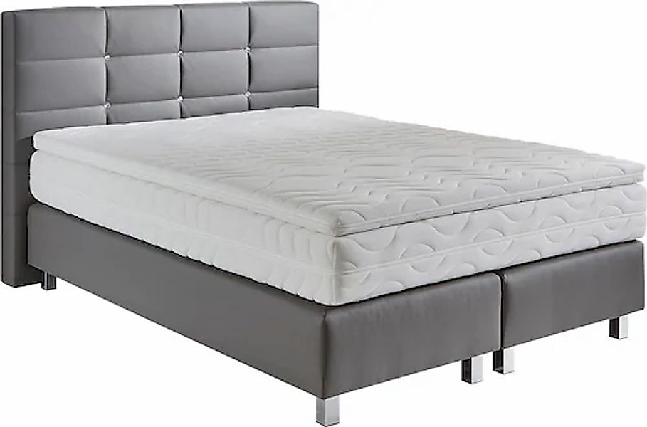 Westfalia Schlafkomfort Boxspringbett mit Knöpfen in Kristalloptik, wahlwei günstig online kaufen