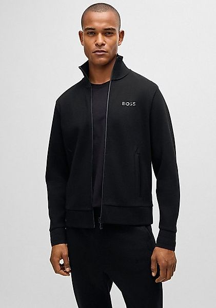 BOSS GREEN Sweatjacke Skaz Mirror feuchtigkeitsregulierend günstig online kaufen