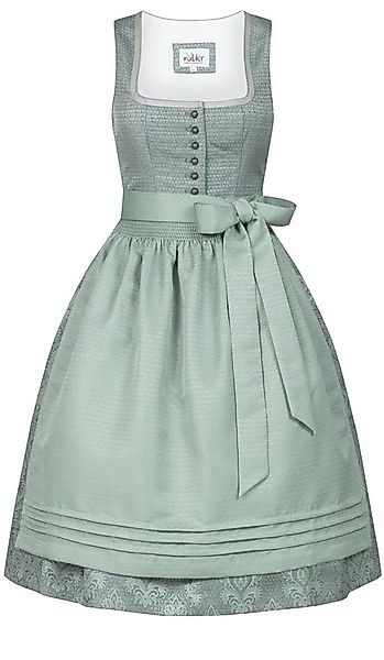 Nübler Trachtenkleid Midi Dirndl Lorna in Grün von Nübler günstig online kaufen