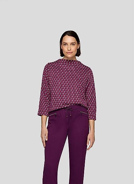 Rabe 3/4-Arm-Shirt mit grafischem Muster günstig online kaufen