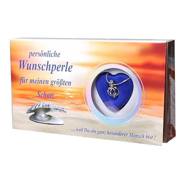 Kremers Schatzkiste Kette mit Anhänger Wunschperle günstig online kaufen