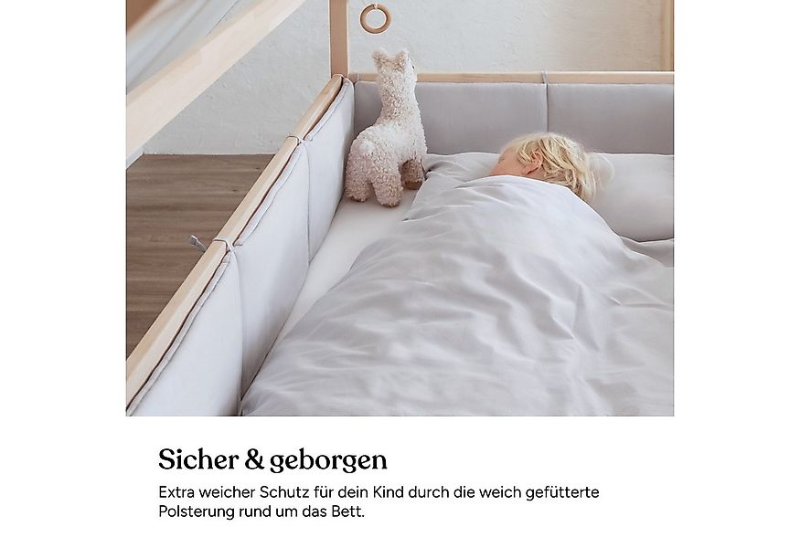 Ehrenkind Bettumrandung 4 tlg für Kinderbett hochwertig verarbeitet, (Bettu günstig online kaufen