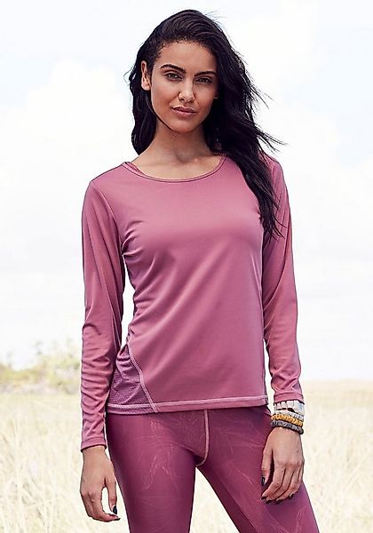 LASCANA ACTIVE Funktionsshirt mit Mesh-Einsatz günstig online kaufen