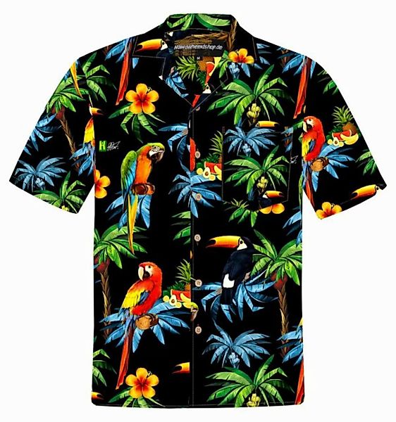 Hawaiihemdshop.de Hawaiihemd Hawaii Hemd Herren Baumwolle Kurzarm Hawaiihem günstig online kaufen