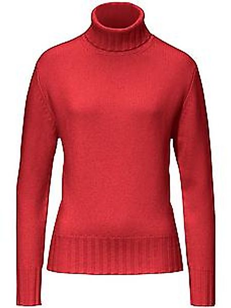 Pullover aus 100% Premium-Kaschmir Peter Hahn Cashmere rot günstig online kaufen