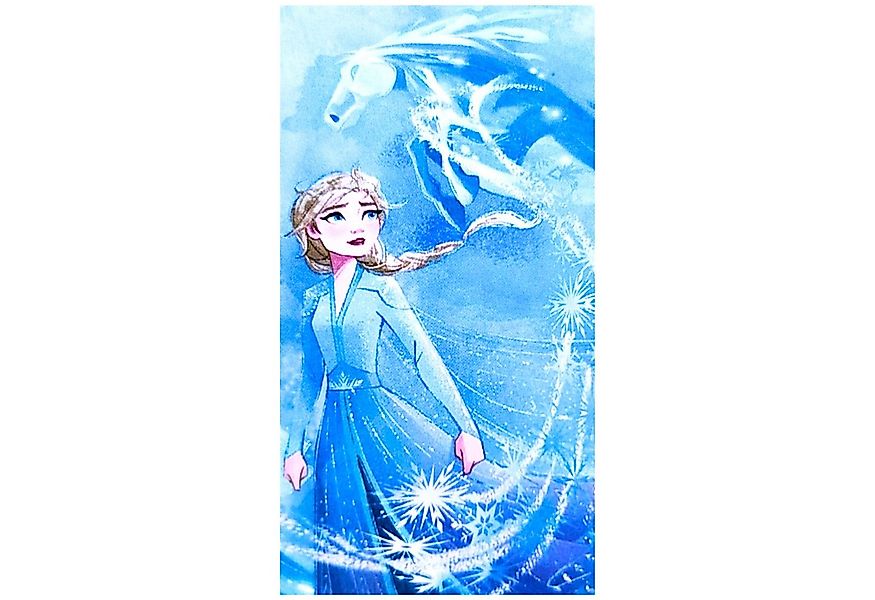 Disney Frozen Badetuch Elsa, Baumwolle, Kinder Strandtuch 70 x 140 cm günstig online kaufen