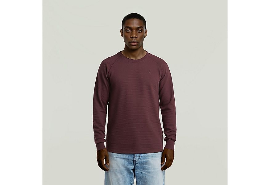 G-STAR Sweater Jirgi mit Label-Detail auf der Brust günstig online kaufen