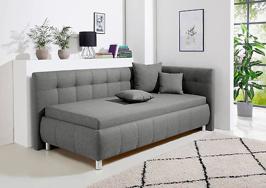 Maintal Polsterliege "Malea" mit Bettkasten, in 3 Breiten, Federkern- oder günstig online kaufen