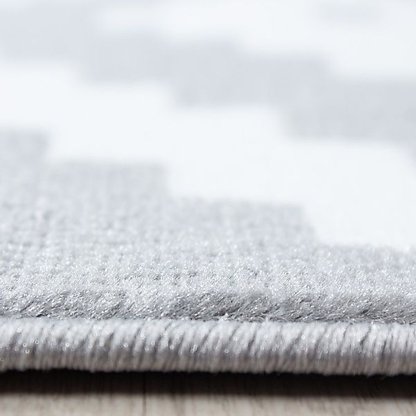 SIMPEX24 Kurzflor-Bettumrandung Geometrisch Design, Höhe 6 günstig online kaufen