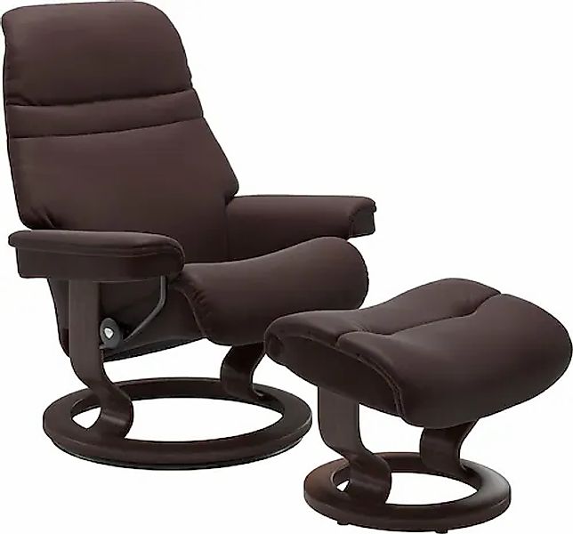 Stressless® Relaxsessel »Sunrise« Relaxsessel mit Hocker, mit Classic Base, günstig online kaufen