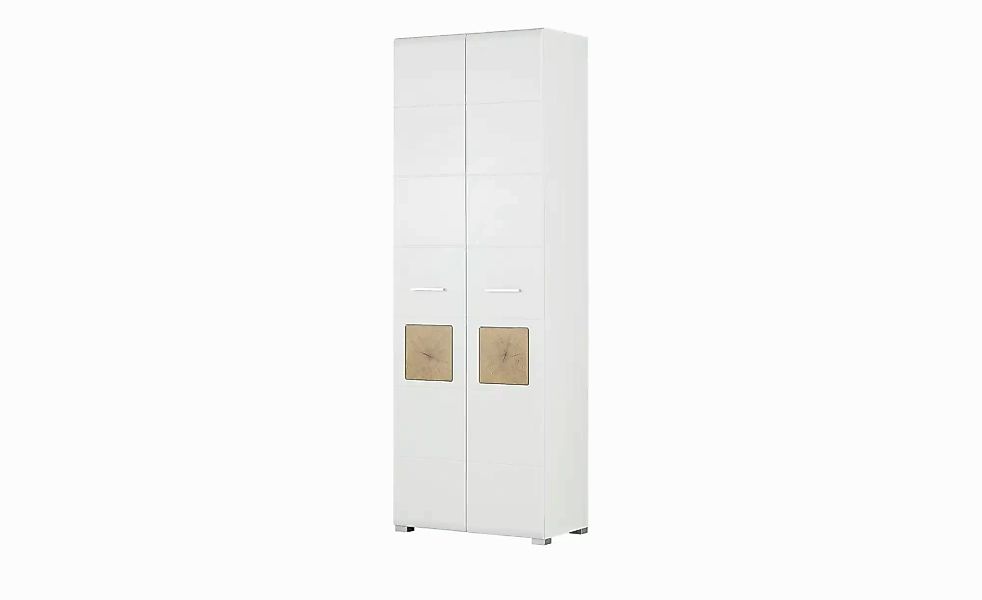 Garderobenschrank  Cortina ¦ weiß ¦ Maße (cm): B: 70 H: 203 T: 40.0 Schränk günstig online kaufen