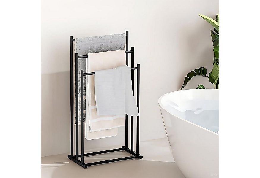 Toomoke Handtuchständer Handtuchständer, Handtuchhalter Stehend mit Stangen günstig online kaufen