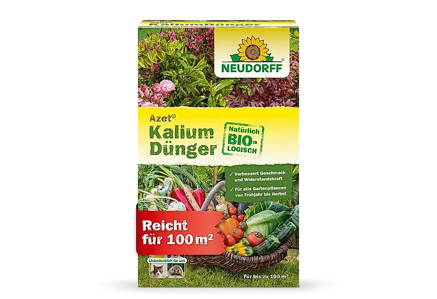 Neudorff Spezialdünger Bio - Azet KaliumDünger 2 kg für 100m², Bio-Dünger g günstig online kaufen