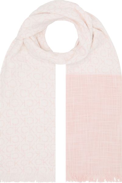 Calvin Klein Schal MONOGRAM COTTON GAUZE günstig online kaufen
