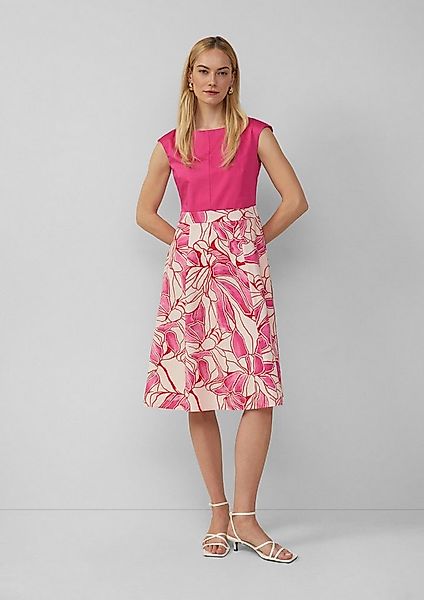 s.Oliver Minikleid Kleid Ärmelloses Kleid aus Baumwollmix mit ausgestelltem günstig online kaufen