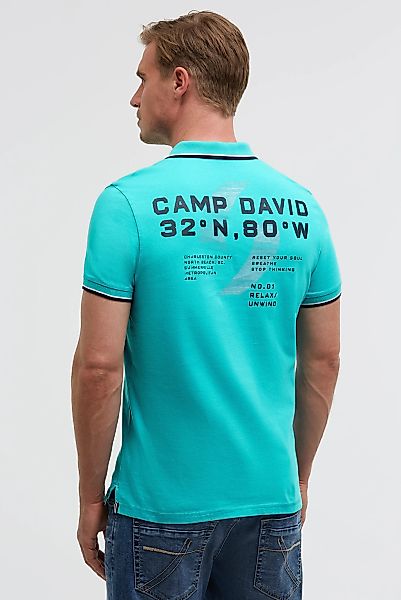 CAMP DAVID Poloshirt aus Baumwolle günstig online kaufen