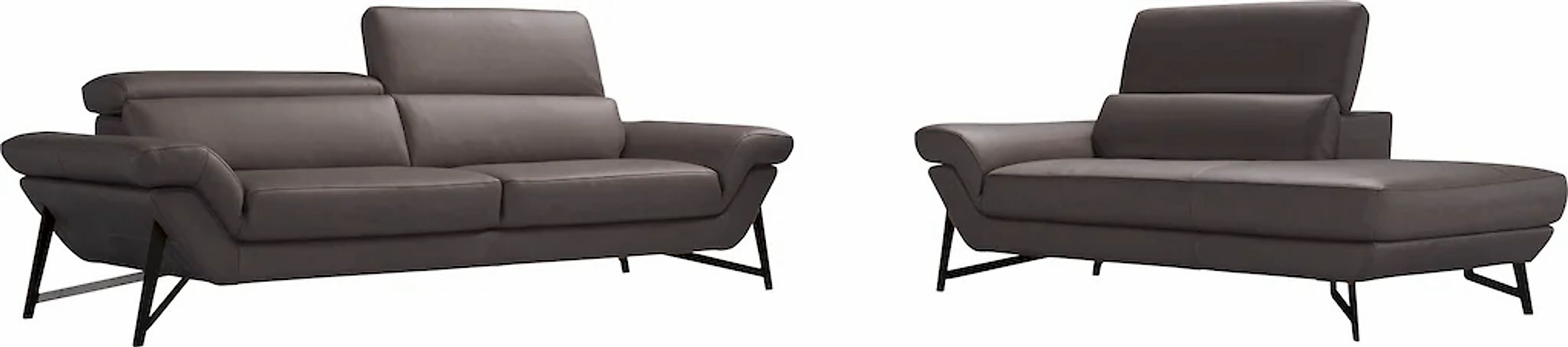 Egoitaliano Polstergarnitur "Narcisa", Set aus 2,5-Sitzer und Ottomane, ink günstig online kaufen