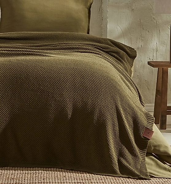 Wohndecke Wohndecke 4 Elements in Khaki günstig online kaufen