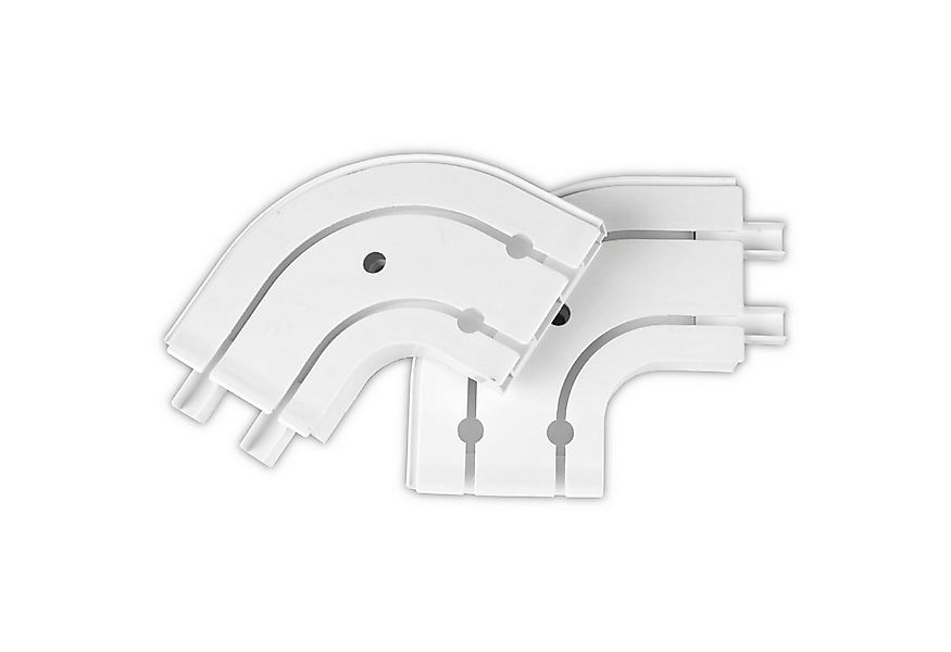 Bestlivings Erker-Innenbogen, 2-läufig, mit Bohren, wird in vorhandene Gard günstig online kaufen