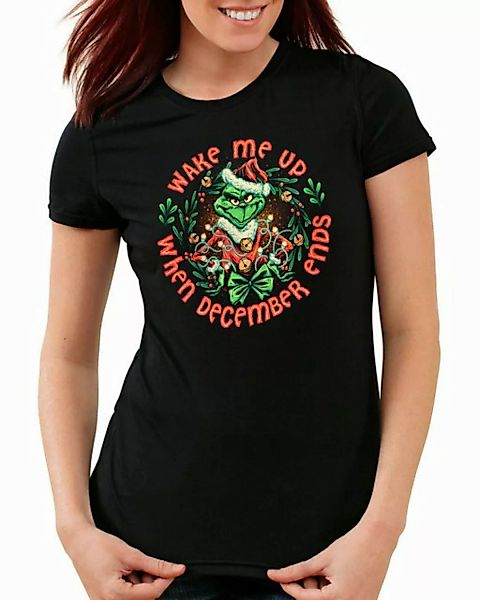 style3 T-Shirt Wake Me Up der grinch whoville sweater weihnachts-pullover u günstig online kaufen