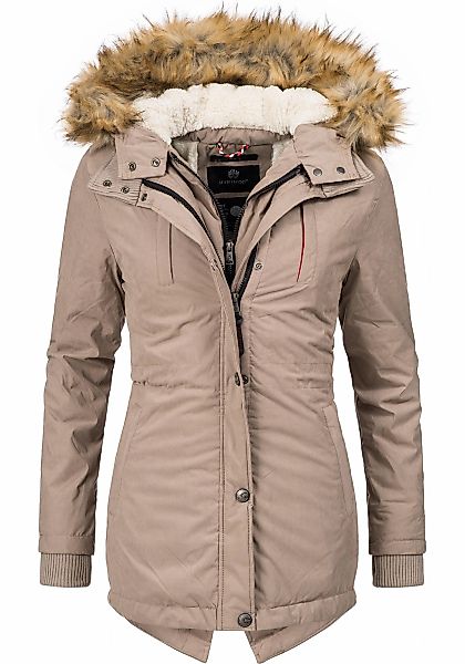 Marikoo Wintermantel Akira edler Winterparka mit günstig online kaufen