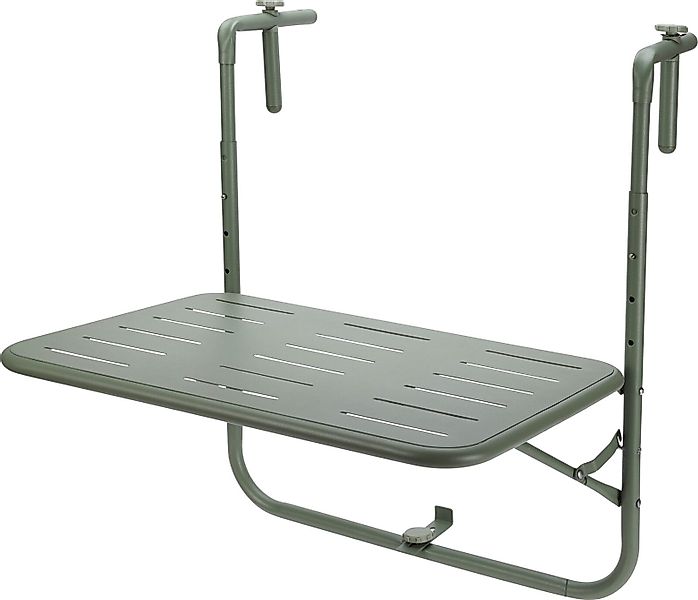 Koopman Balkonhängetisch Balkontisch Klapptisch 60x43 cm günstig online kaufen