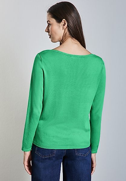 STREET ONE Strickpullover mit U-Boot-Ausschnitt günstig online kaufen