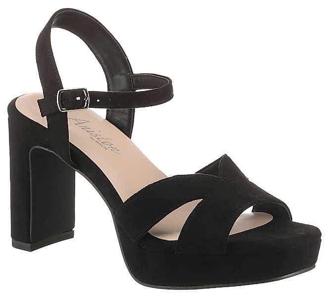 Aniston SHOES High-Heel-Sandalette, Sommerschuh, Abendsandale, Plateau - NE günstig online kaufen