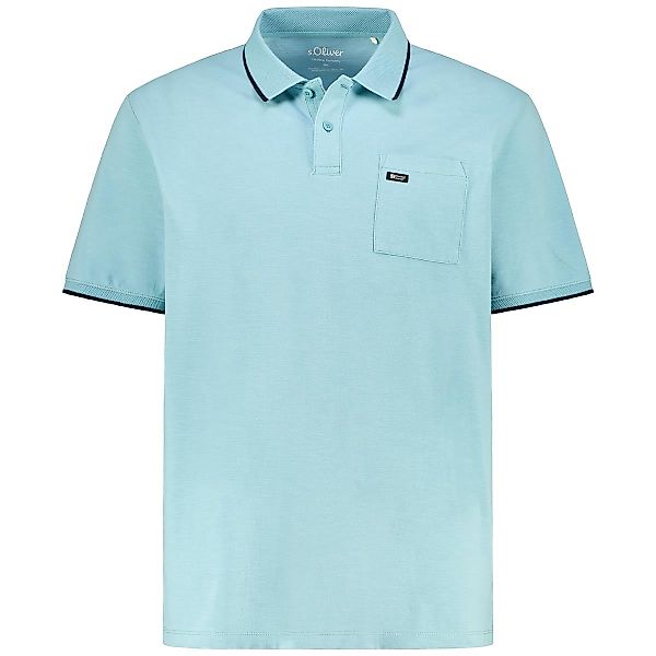 s.Oliver Poloshirt mit Elasthan Farbe türkis Größe: 6XL günstig online kaufen
