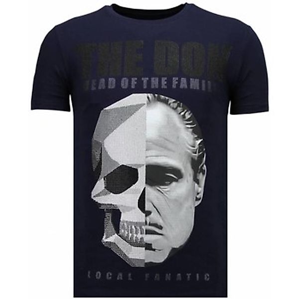 Local Fanatic  T-Shirt The Don Skull Strass günstig online kaufen