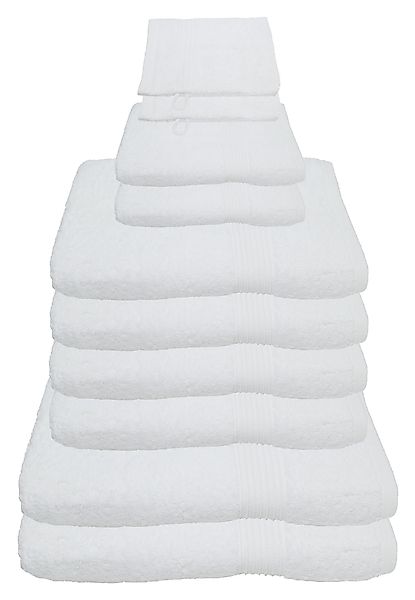 Julie Julsen Handtücher 10-Handtücher-Weiss, Baumwolle (10-St) günstig online kaufen
