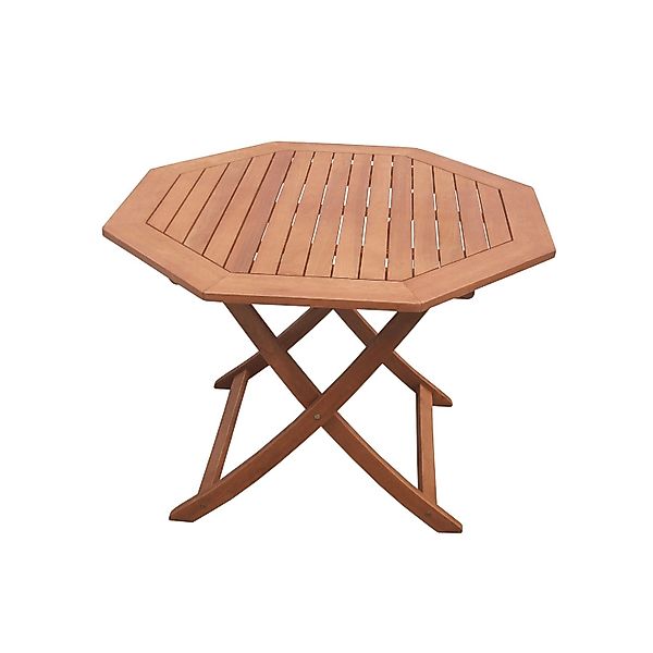 Merxx Klapptisch Achteckig Ø 110 cm Eukalyptus günstig online kaufen
