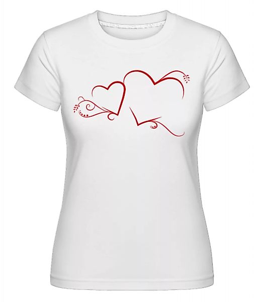 Herzen · Shirtinator Frauen T-Shirt günstig online kaufen