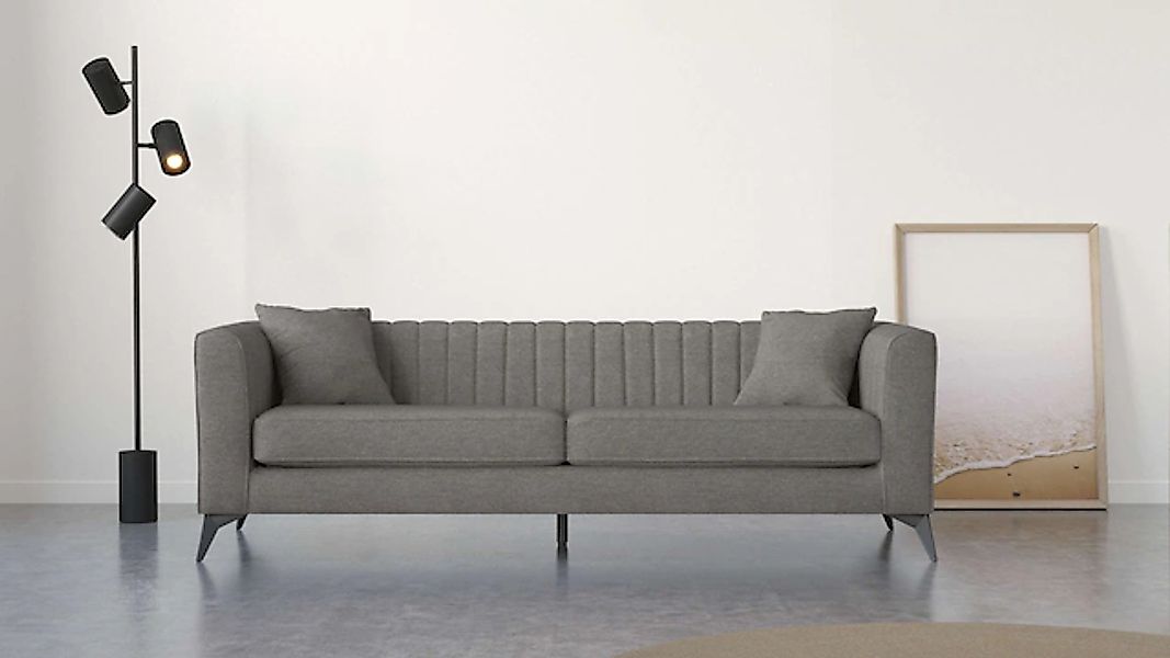 Places of Style 4-Sitzer »MATTHEW elegantes Designsofa, Maße B/T/H: 231/86/ günstig online kaufen
