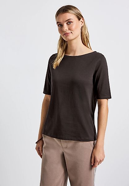 STREET ONE T-Shirt aus reiner Baumwolle günstig online kaufen