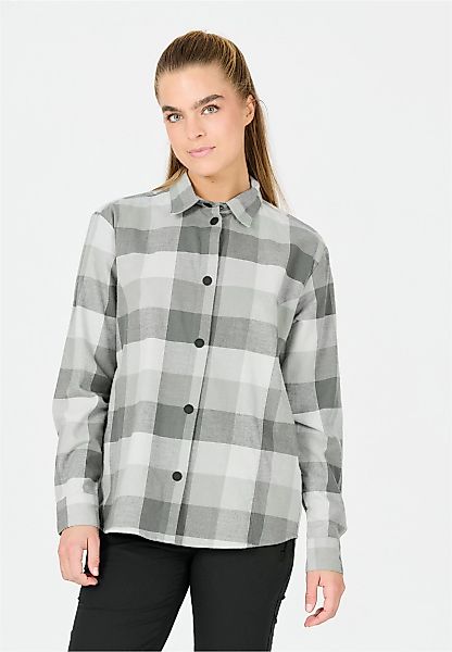 WHISTLER Outdoorbluse Riglet W Chequered Shirt SLATE GRAY günstig online kaufen