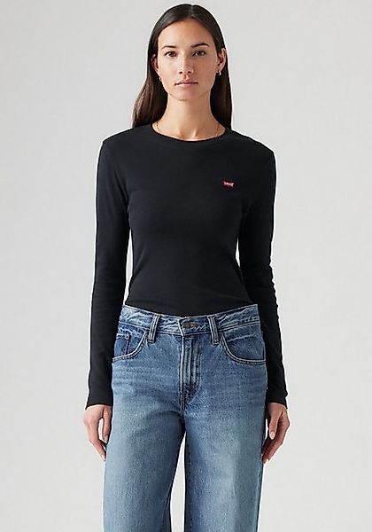 Levi's® Langarmshirt ESSENTIAL HM LS TEE mit Logo Stickerei günstig online kaufen