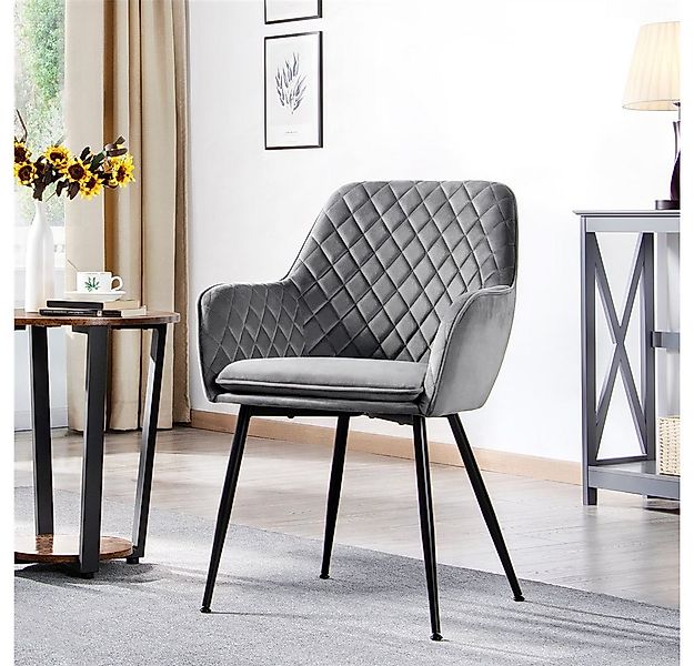 Yaheetech Esszimmerstuhl Küchenstühle (1 St), Stuhl-Set Polsterstühle mit A günstig online kaufen