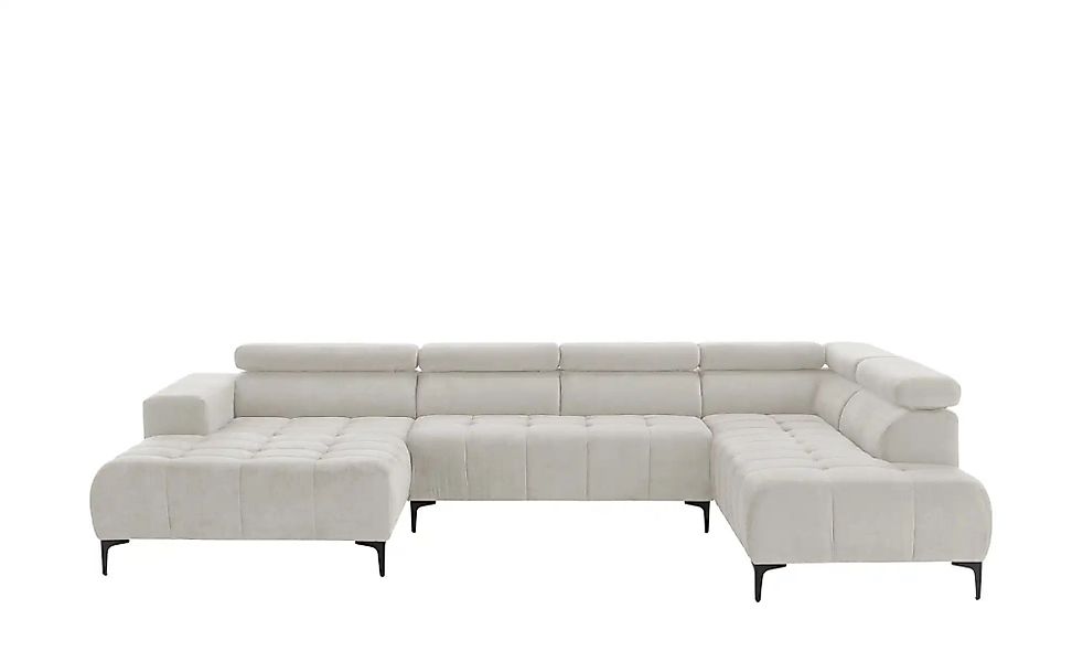 switch Wohnlandschaft  Caro ¦ creme ¦ Maße (cm): B: 350 H: 81 T: 214.0 Pols günstig online kaufen