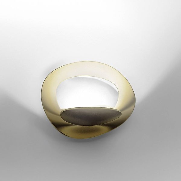 Artemide Pirce Micro LED-Wandleuchte gold 3.000 K günstig online kaufen