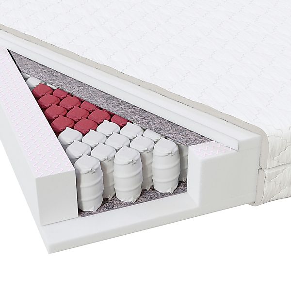 Taschenfederkernmatratze MEDIC PLUS, MSS e.K., 21 cm hoch, Tonnentaschenfed günstig online kaufen