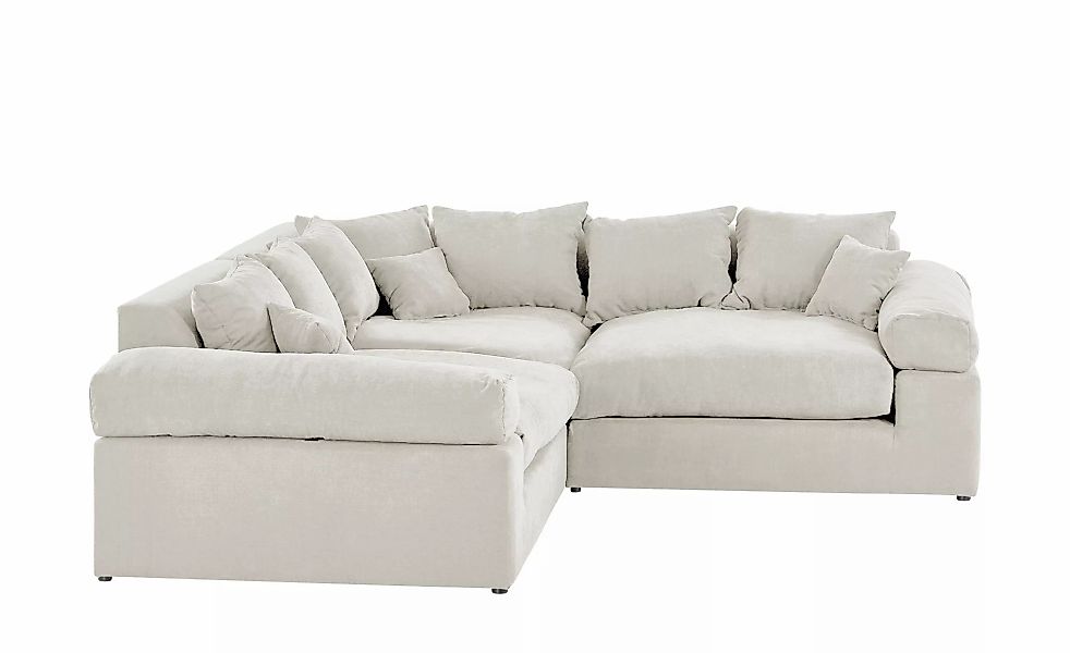 smart Ecksofa  Lionore ¦ weiß ¦ Maße (cm): B: 256 H: 86 T: 256 Polstermöbel günstig online kaufen