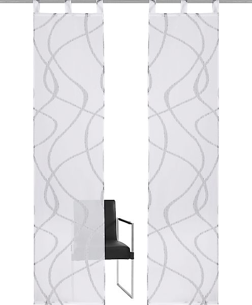 my home Schiebegardine "Bene" Schlaufen 2 Stk. tlg. Inkl. Beschwerungsstang günstig online kaufen