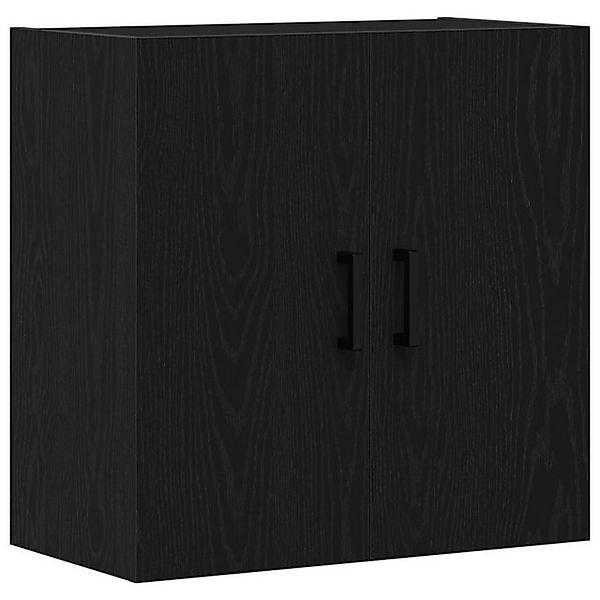vidaXL Fächerschrank Wandregal Schwarzes Eichenholz 60x31x60 cm Engineered günstig online kaufen