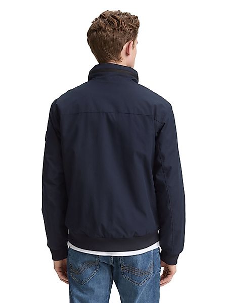 TOM TAILOR Outdoorjacke, ohne Kapuze, mit Logo Stickerei günstig online kaufen