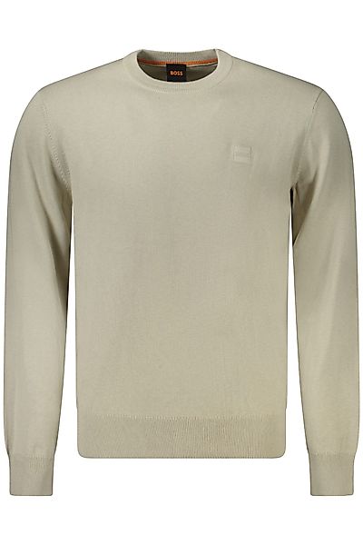 BOSS Strickpullover Stilvoller Herrenpullover Beige mit günstig online kaufen