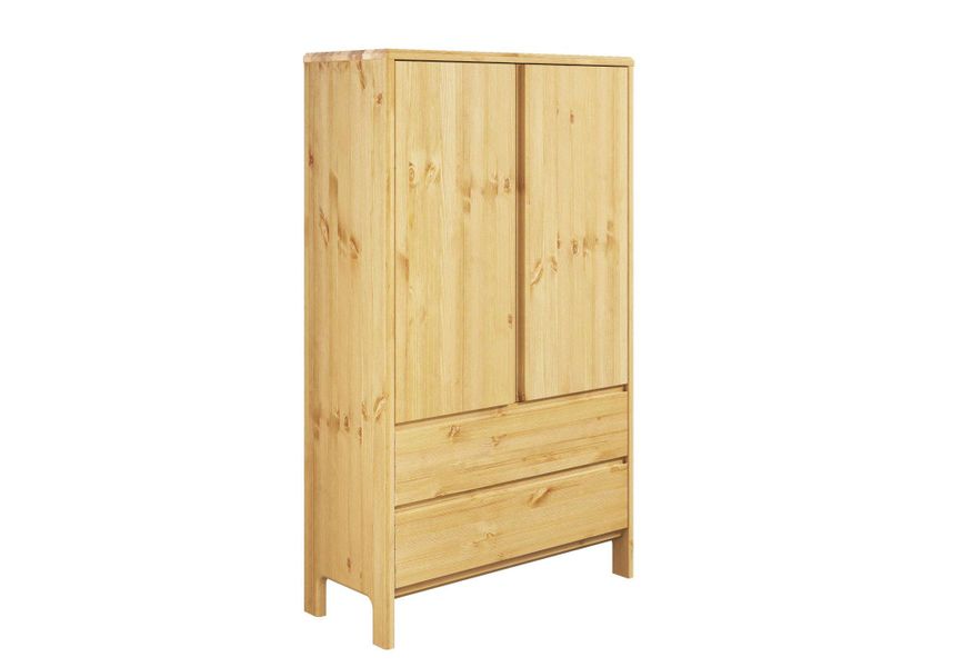 Home affaire Wäscheschrank "Luven" B/H/T ca. 98/137/34, aus massiver Kiefer günstig online kaufen