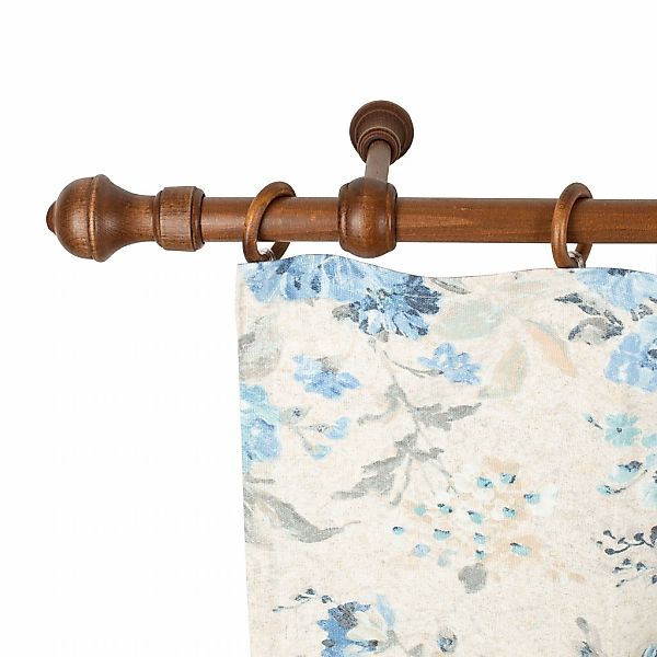 SN DECO GROUP Gardinenstange "Ares" 1 läufig-läufig Fixmaß 28 mm, Holz, ver günstig online kaufen