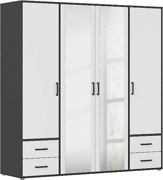 rauch Drehtürenschrank "Kleiderschrank Schrank Garderobe Wäscheschrank VOYA günstig online kaufen