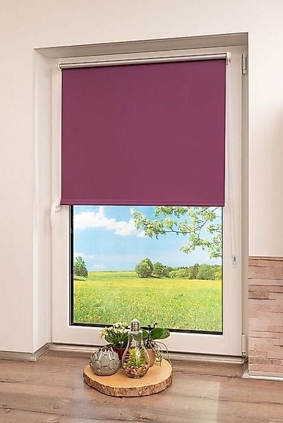 Seitenzugrollo Thermo Klemmfix-Rollo, K-HOME, verdunkelnd, ohne Bohren, Kle günstig online kaufen